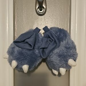 Carter's Blue and White Mittens Soft Accessories